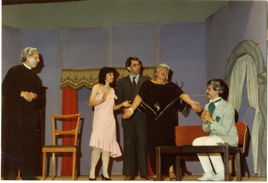 Edizione 1985 - Paolo Ghidoni, Maura Tondelli, Marco Capelli, Ilva Martinelli e Gabriele Maretti